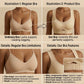 Women's Posture Wireless Bra-Breathable Non-Removable Molded Cups
