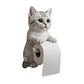 Wall Mounted Toilet Paper Holder Organizers Cats Shape
