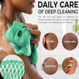 4 Pack African Net Sponge Authentic Exfoliating Washcloth