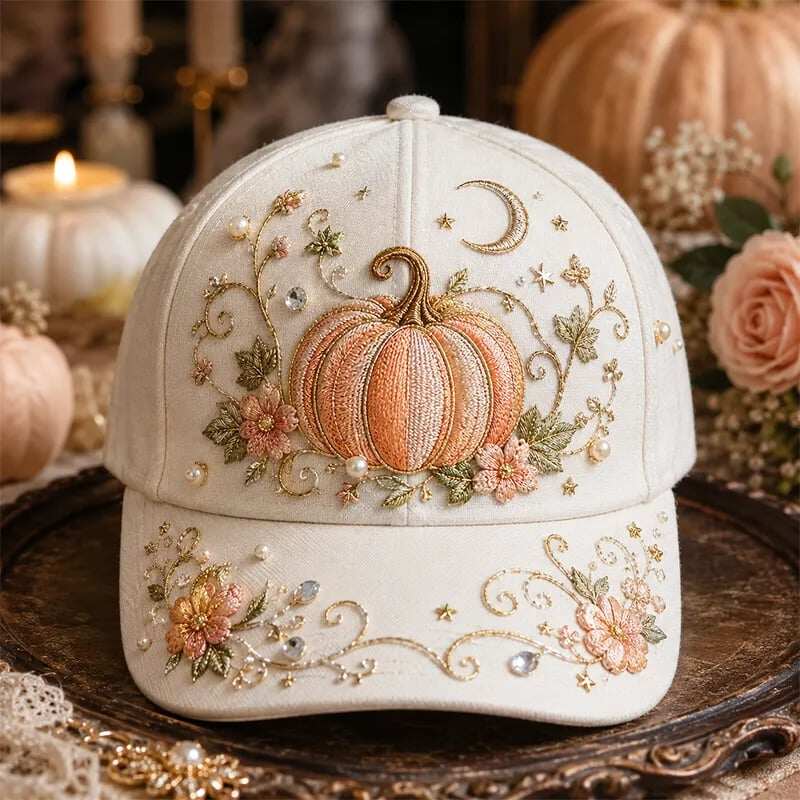 🎃 3D Halloween Embroidery Cap