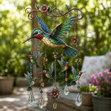Graceful Hummingbird Wind Chime
