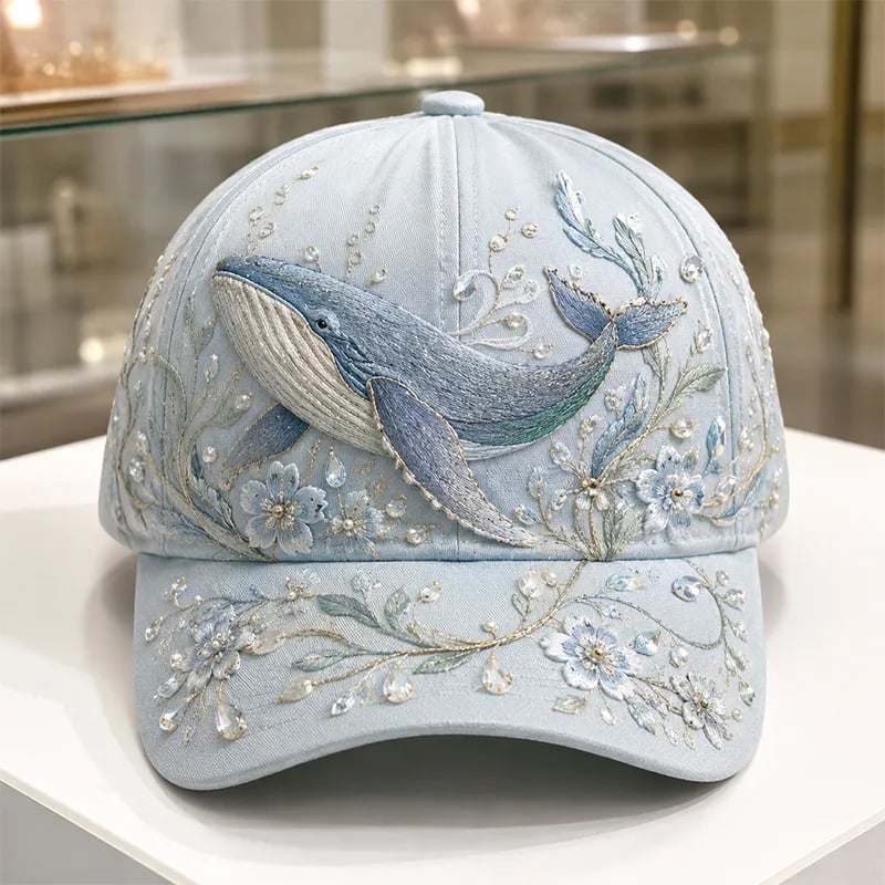 Ocean Sea Creature Pattern Cap