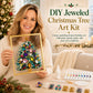 🔥DIY Jeweled Christmas Tree Art Kit