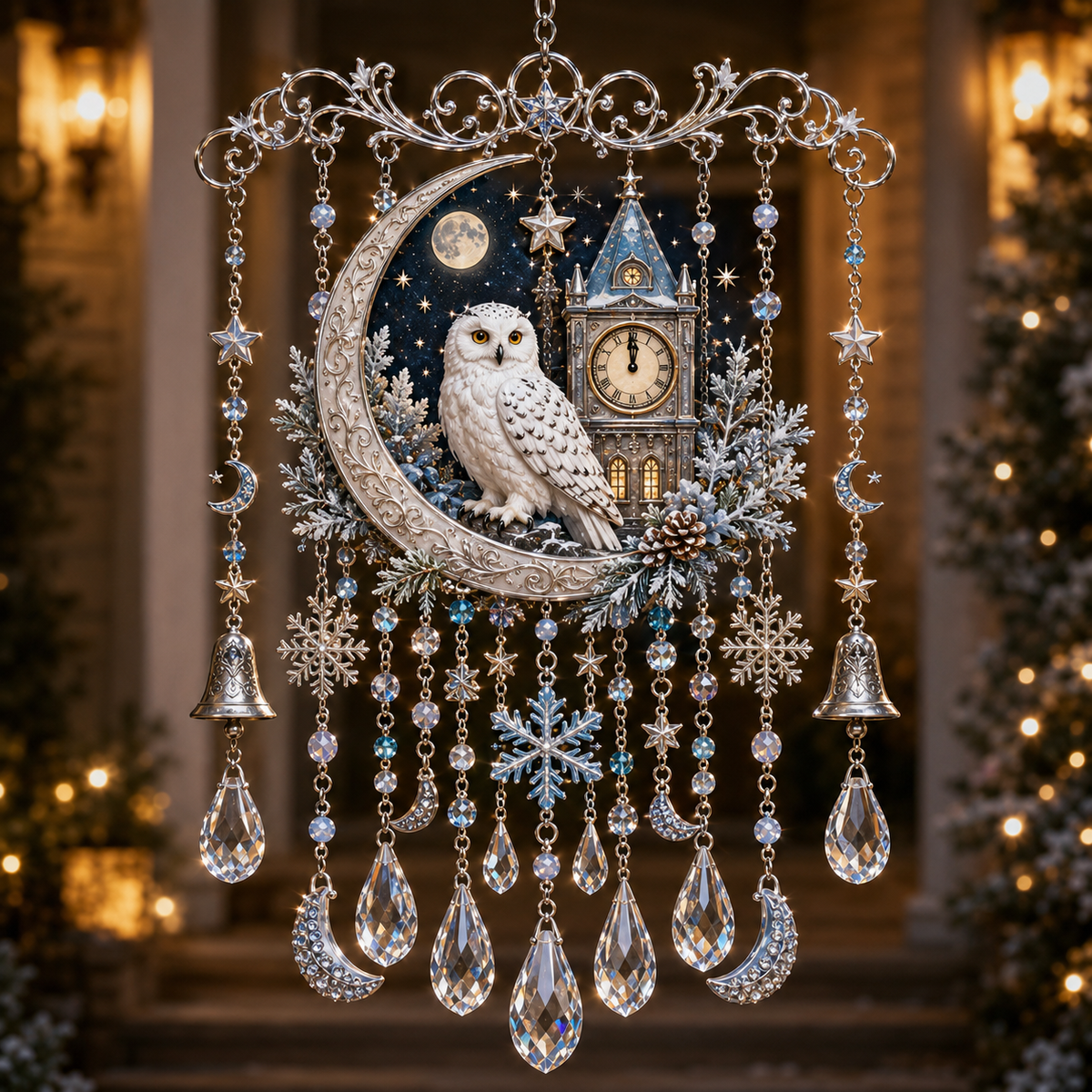 Handmade Christmas Stained Drops & Ready-to-Hang Holiday Decor