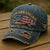 250 Anniversary USA 1776-2026 Flag Vintage Washed Hat