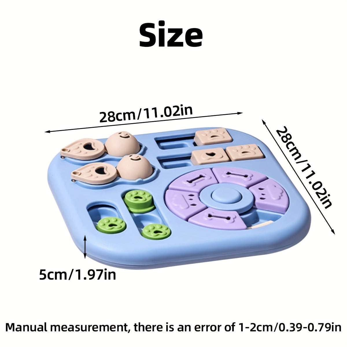 Interactive Cat Puzzle Training Bowl Feeder