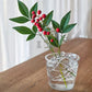 Handmade Glass Flower Frog Stem Holder Home Desktop Decor