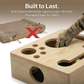 Solid Wood Maze Cat Educational Toy Box