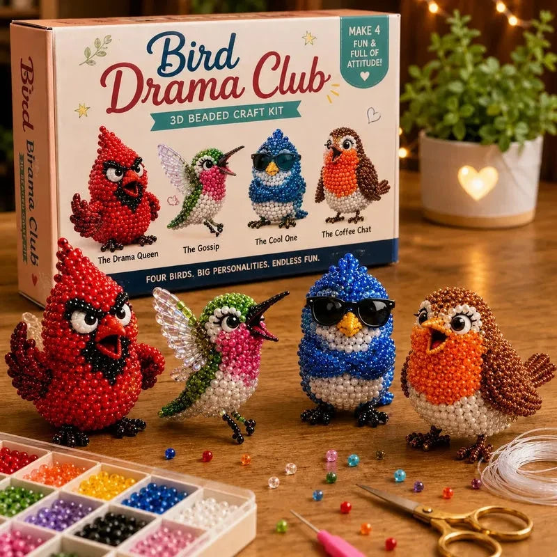 Creative Beaded Mini World 3D DIY Kit Collection