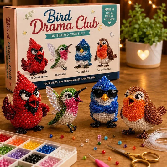 Creative Beaded Mini World 3D DIY Kit Collection