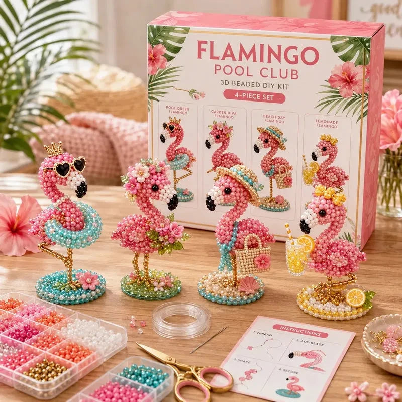 Creative Beaded Mini World 3D DIY Kit Collection