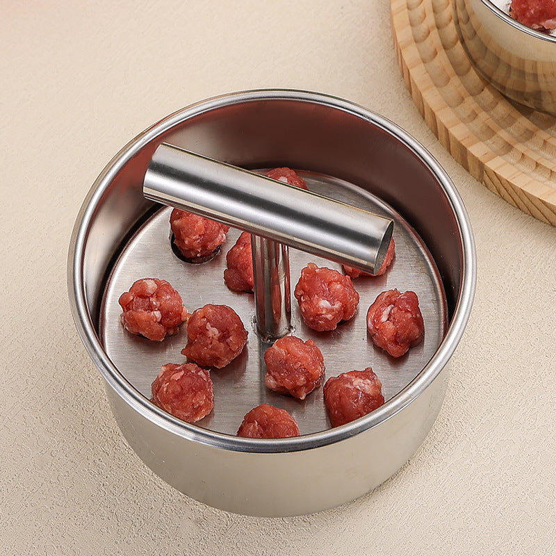 🍲Stainless Steel Meatball Mould – Perfect Meatballs Made Easy 🍳